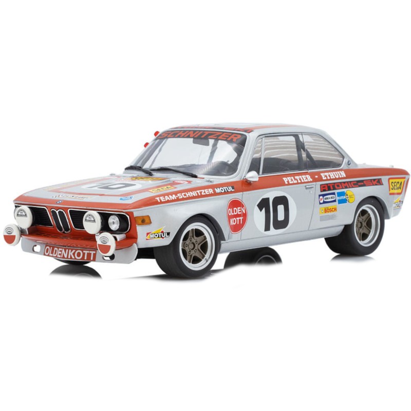 BMW 2800 CS Team Schnitzer-Motul 24h Spa 1972 1/18 MINICHAMPS