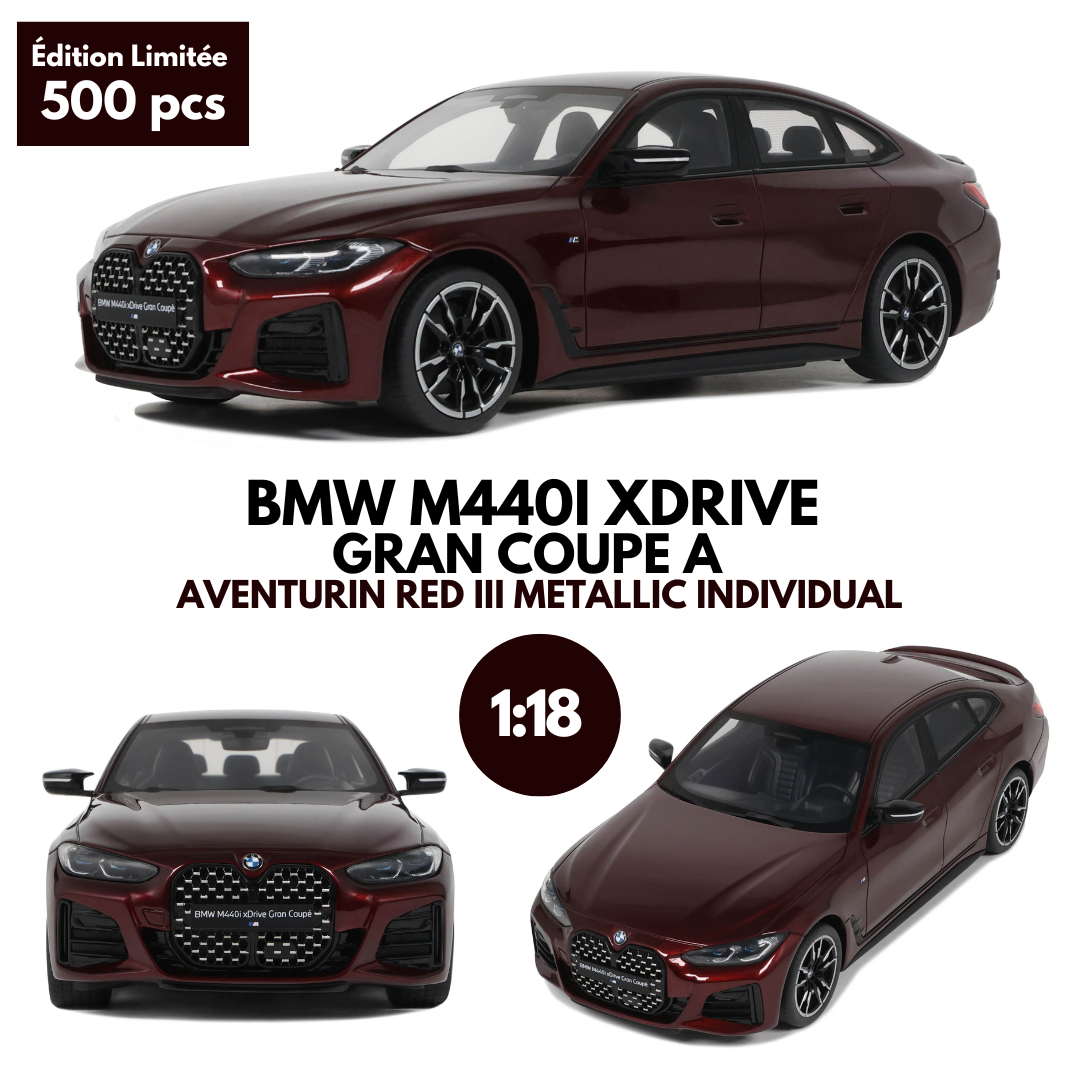 BMW M440I Xdrive Gran Coupé A 1/18 OTTOMOBILE OT1075 – MaMiniature.fr
