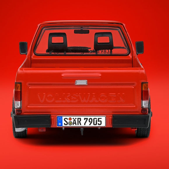 Volkswagen Caddy Mk1 Red 1982 1/18 SOLIDO S1803511