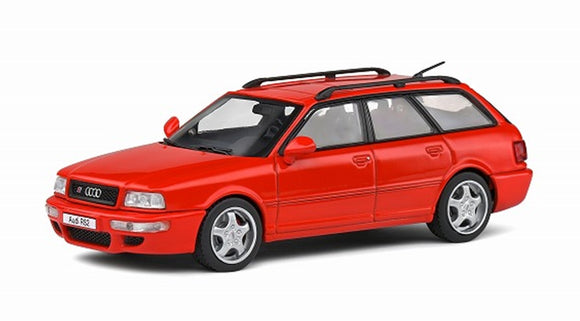 Audi RS2 Avant Red 1995 1/43 SOLIDO S4310102