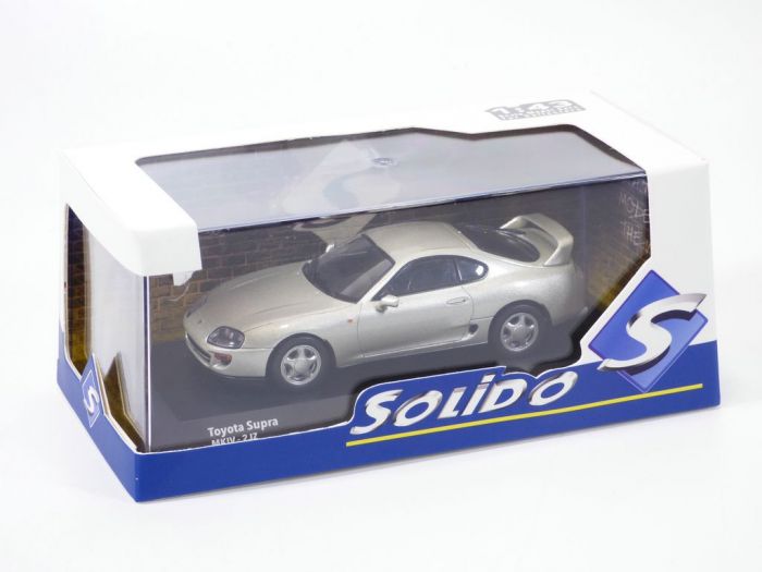 Miniature Solido 1/43 – BMW 2002 – Gris/vert Clair – Boîte Fermée