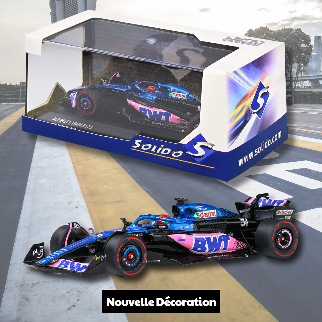 Miniature Minichamps 1/43 - Alpine A523 Monaco 2023 - Esteban Ocon (neuve)