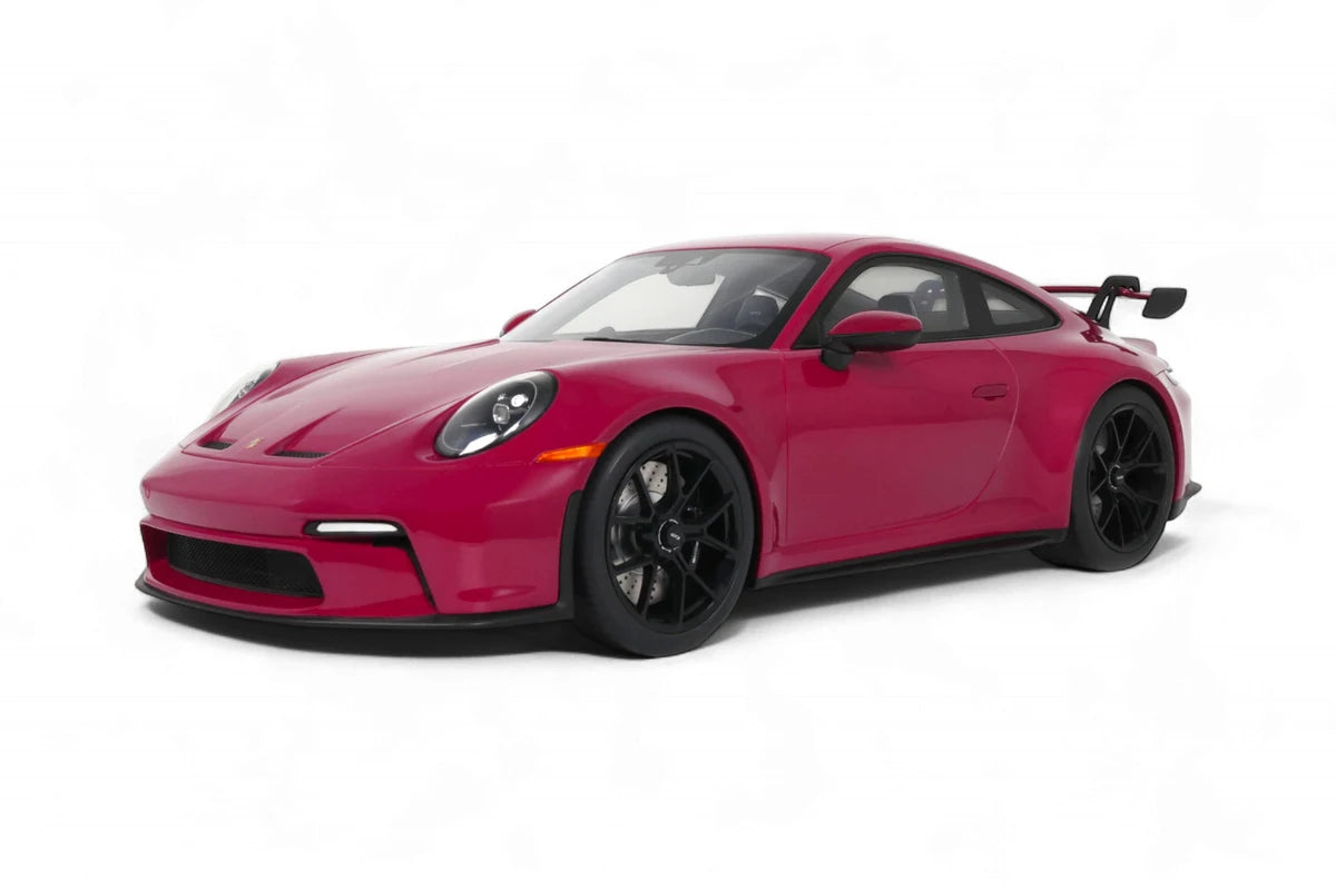 Voiture Miniature Porsche RWB993 1:64 - Alliage, Aile Chromée, Boîte Neuve, Collection 2024