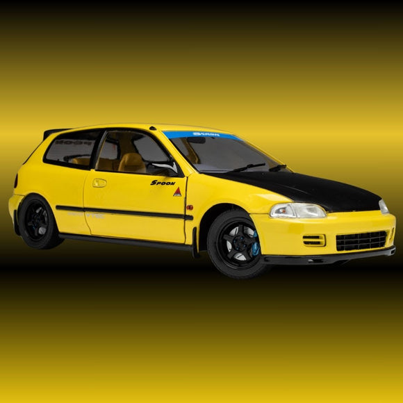 Honda Civic (EG6) Spoon Version Yellow 1991 1/18 SOLIDO S1810402