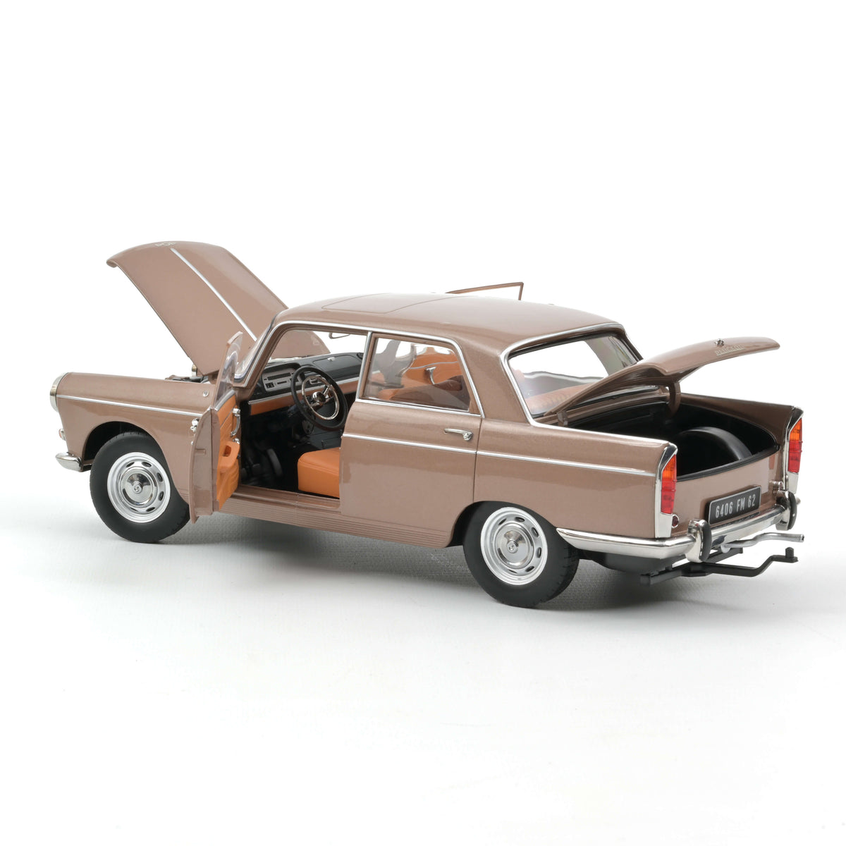 NOREV 1/18 - PEUGEOT 404 + CARAVANE HENON - 1965 184837
