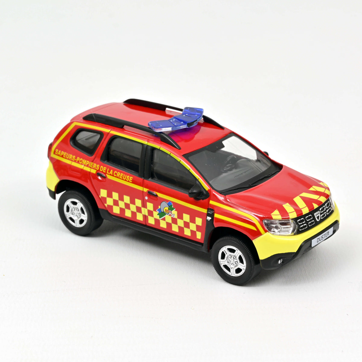 Norev 1/43 – Ambiance – Devanture De Caserne De Pompiers Avec Citroën Berlingo – Occasion
