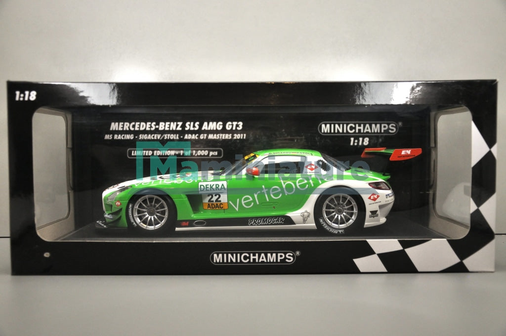 1/18 MINICHAMPS メルセデス・ベンツ SLS AMG GT3