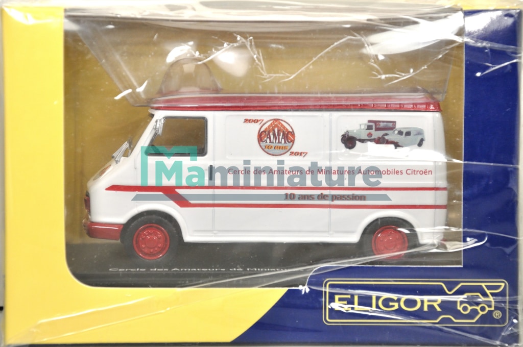 Camionnette Citroën C35 Plombier – Figurine 1/43 Édition Atlas – Collection Utilitaire Artisan