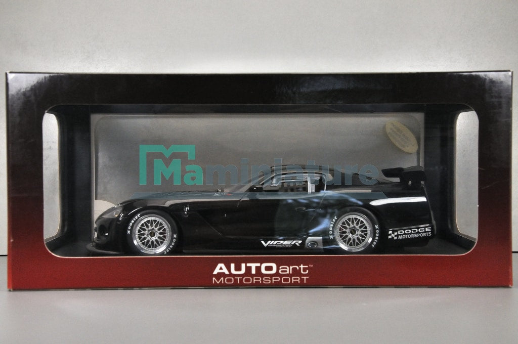 Dodge Viper Competition Coupe – Autoart 1/43 – Noire – Modèle Rare
