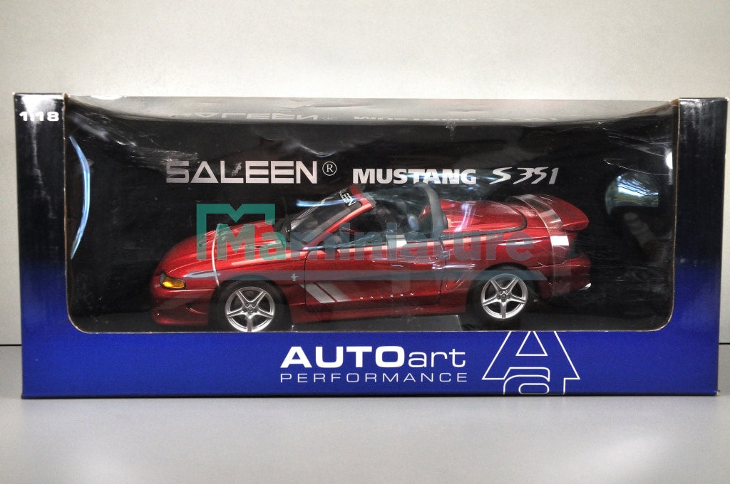 OCCASION ] Ford Mustang Saleen S351 Convertible 1/18 AUTOART 72730