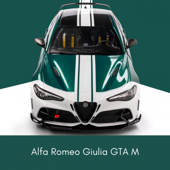 Alfa Roméo Giulia GTAM 24H Nurburgring Green 1/18 SOLIDO S1806902