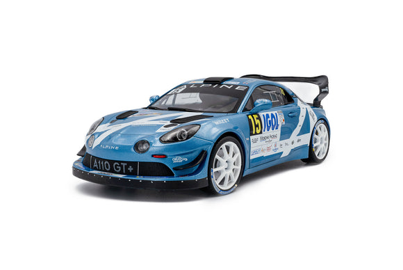 Alpine A110 RGT #15 Rallye du Mont Blanc 2024 1/18 SOLIDO S1801631