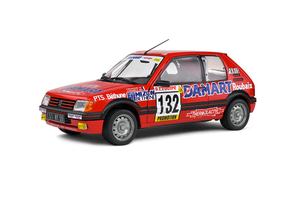 Peugeot 205 GTI 1.6L Rallye Monte Carlo 1986 1/18 SOLIDO S1801717