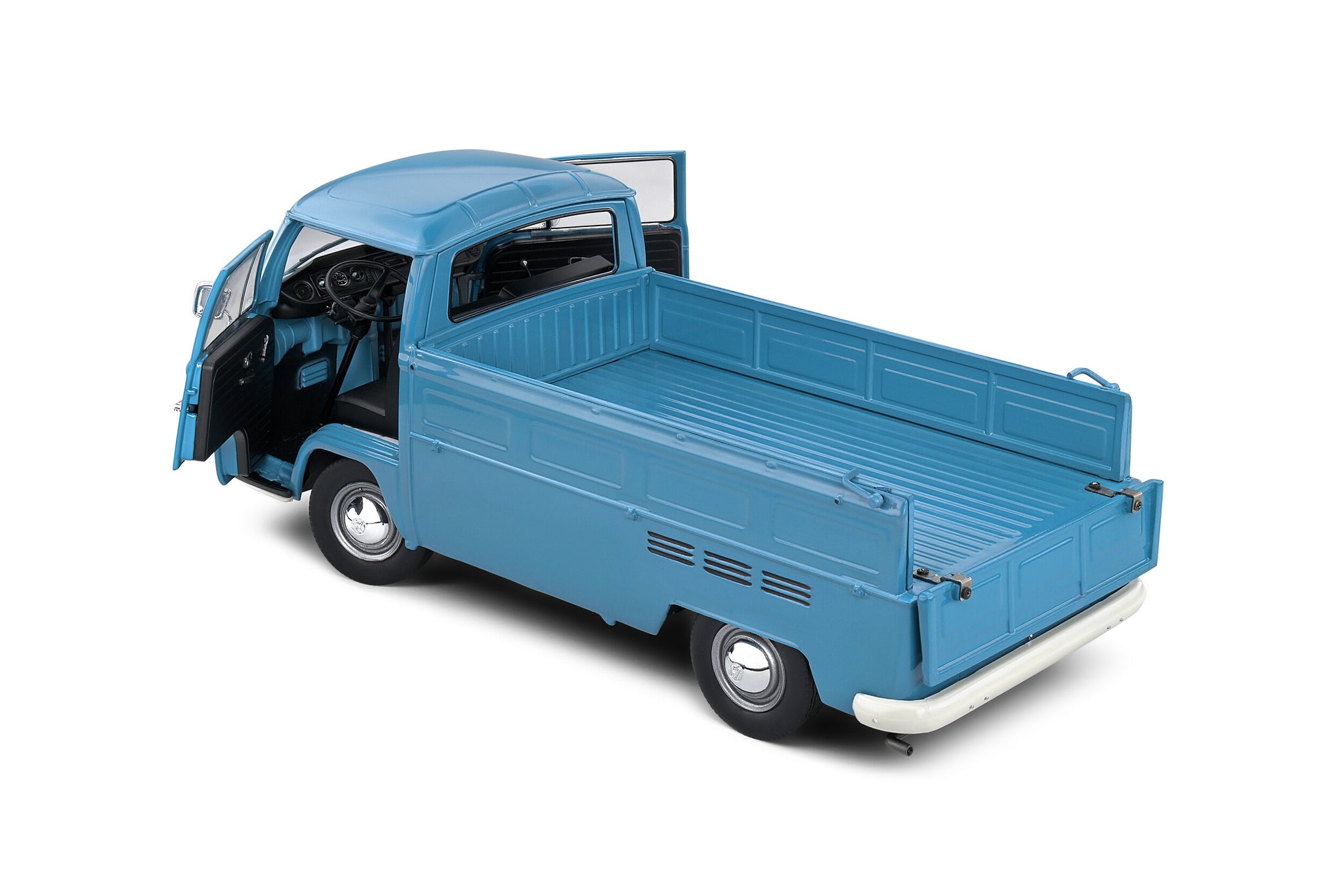 Miniature Volkswagen Combi T2 Pick-up Bleu – Kovap 1/43 – République Tchèque