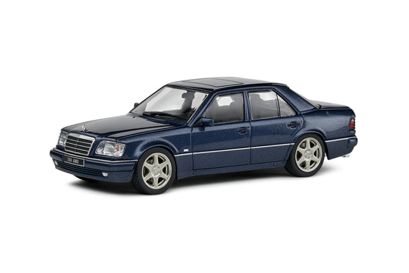 Mercëdes-Benz W124 E60 AMG 1994 Blue 1/43 SOLIDO S4313203