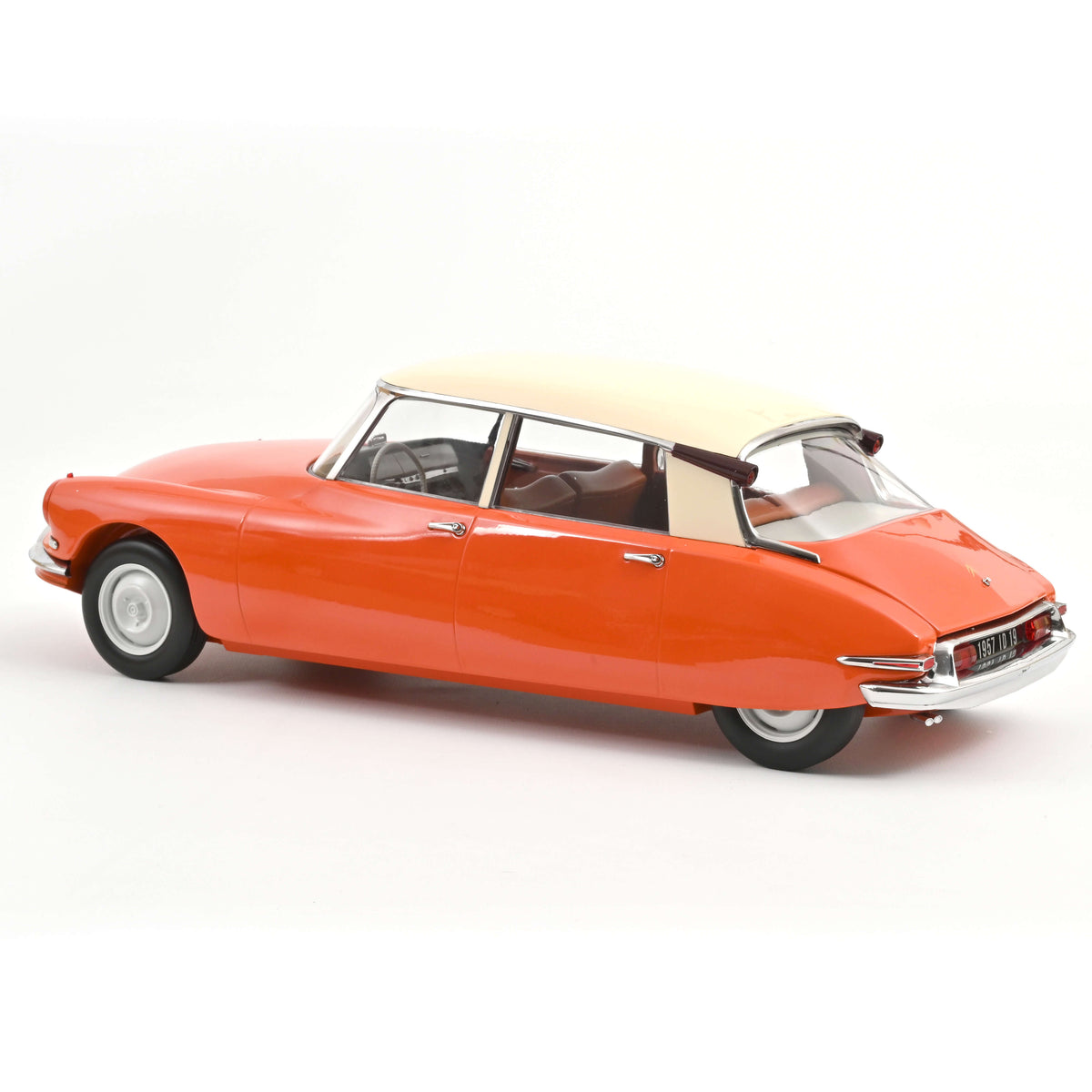 Citroën ID 19 1955 Orange Capucine et Crème 1/12 Citroën ID 19 1955 Orange Capucine et Crème 1/12