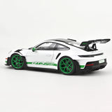 [ Pré-commande ] Porsche 911 GT3 RS Tribute To Carrera RS 2022 Blanc/Vert 1/12 NOREV 127535