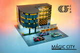 Diorama Macau Grand Prix Guia Circuit Spectator Main Building 1/64 MAGIC CITY GT0002