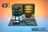 Diorama Macau Grand Prix Guia Circuit Spectator Main Building 1/64 MAGIC CITY GT0002