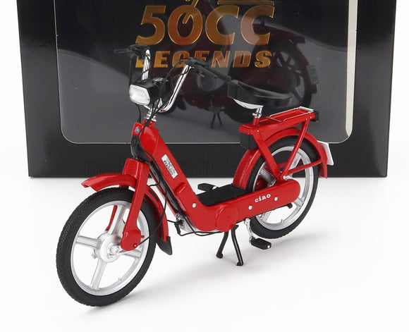 [ Pré-commande ] Piaggio Ciao 1985 Red 1/10 50CC-LEGENDES 50CC10031