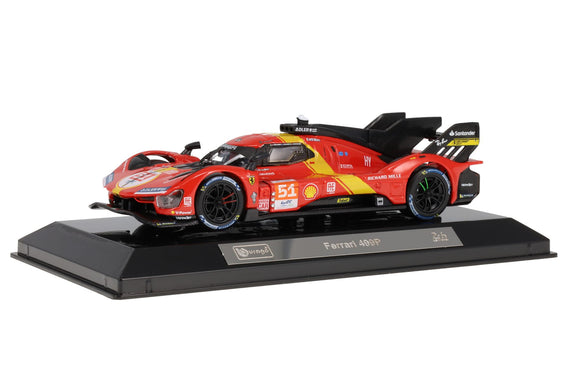 Ferrari 499P 3.0L Turbo V6 Team Ferrari AF Corse #51 Winner 24H Mans 2023 1/43 BBURAGO 36312-51
