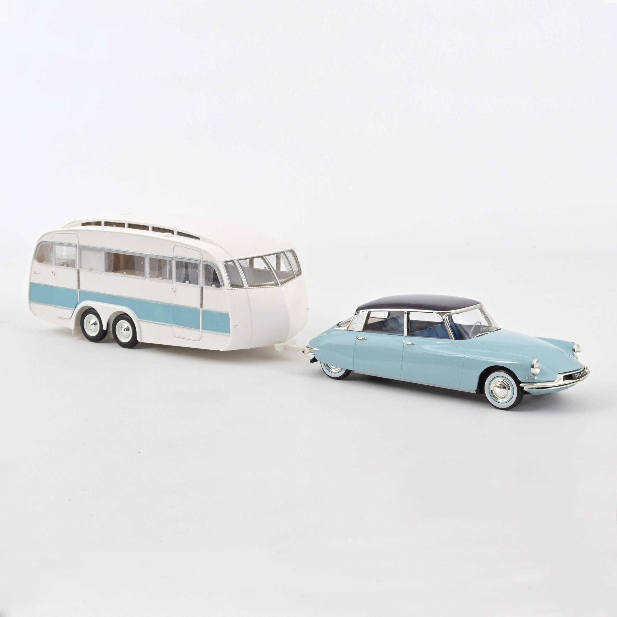 Citroën DS 19 1959 + Caravane Hénon 1/18 NOREV 181760 –