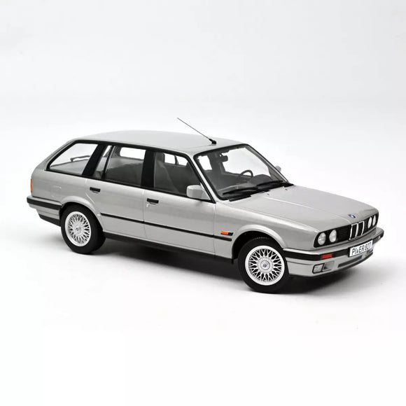 BMW 325i E30 Touring Silver 1991 1/18 NOREV 183216