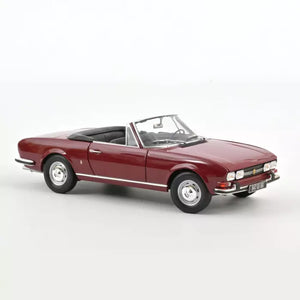 Peugeot 504 Cabriolet 1969 Red 1/18 NOREV 184818