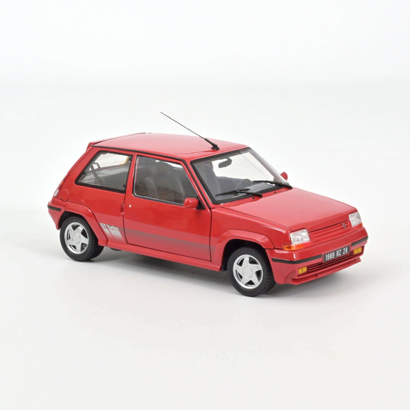 Renault Supercinq GT Turbo Ph.2 1989 Red 1/18 NOREV 185216