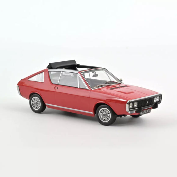 Renault 17 Gordini Découvrable 1975 Red 1/18 NOREV 185371