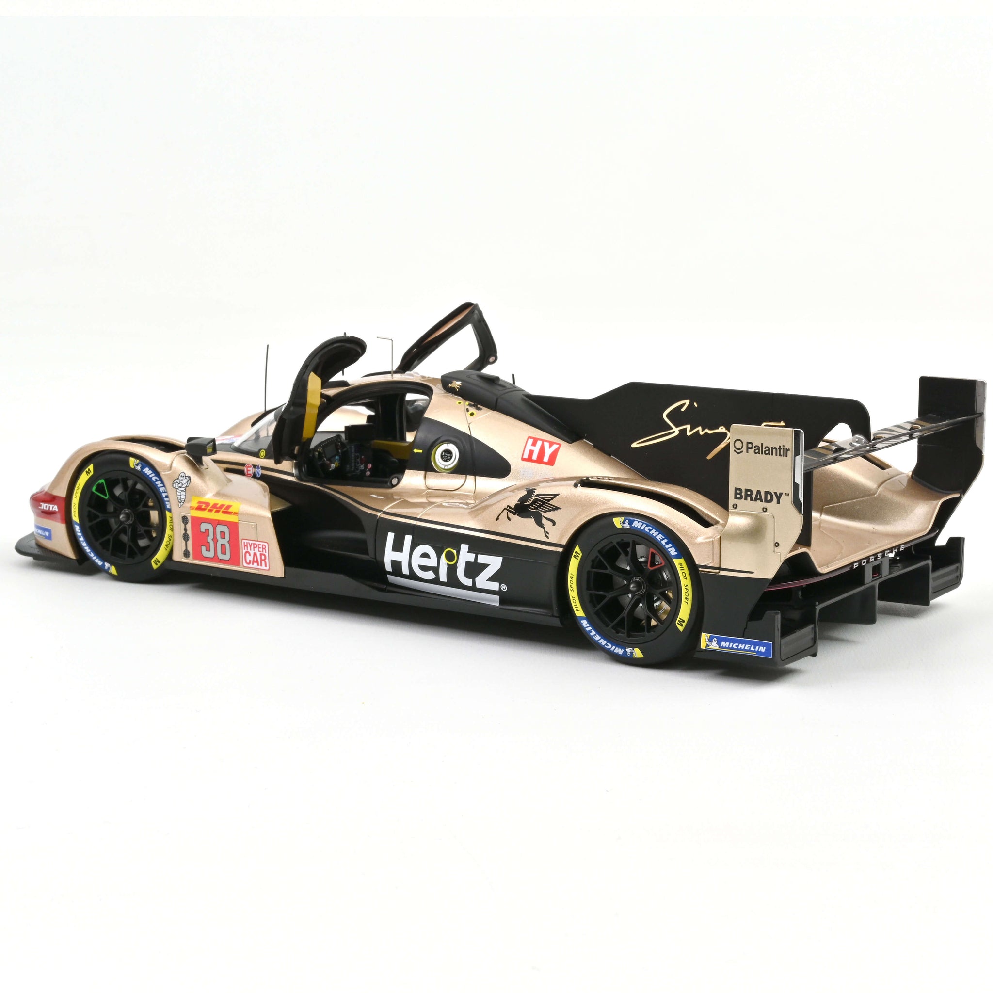 Porsche 963 Hertz Team Jota Lone Star Le Mans 2024 1/18 NOREV