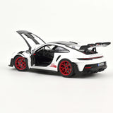 [ Pré-commande ] Porsche 911 GT3 RS Pack Weissach 2022 Blanc / Rouge 1/18 NOREV 187373