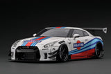Nissan GT-R R35 LB Works " Martini " 1/18 IGNITION IG2958