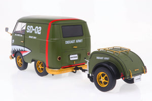 Volkswagen Kool Kombi Army Fighter 1950 1/18 SOLIDO S1810901