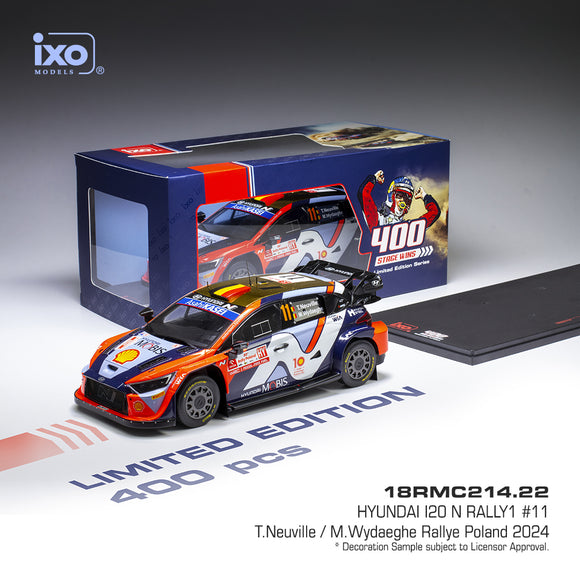 Hyundai I20 N Rally1 #11 Rallye Pologne 2024 