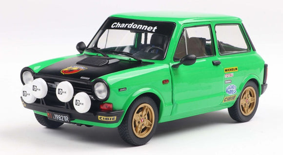Autobianchi A112 Abarth Mk.5 Green 1980 1/18 SOLIDO S1803806