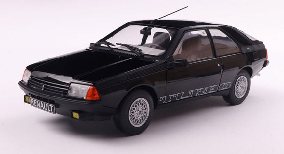 [ Pré-commande ] Renault Fuego Turbo Black 1980 1/18 SOLIDO S1806406