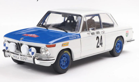BMW 2002 TII #24 Rallye Monte Carlo 1969 1/18 SOLIDO S1808603