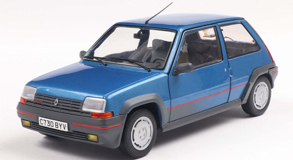 [ Pré-commande ] Renault 5 GT Turbo Mk1 Blue Alpine 1985 1/18 SOLIDO S1810004