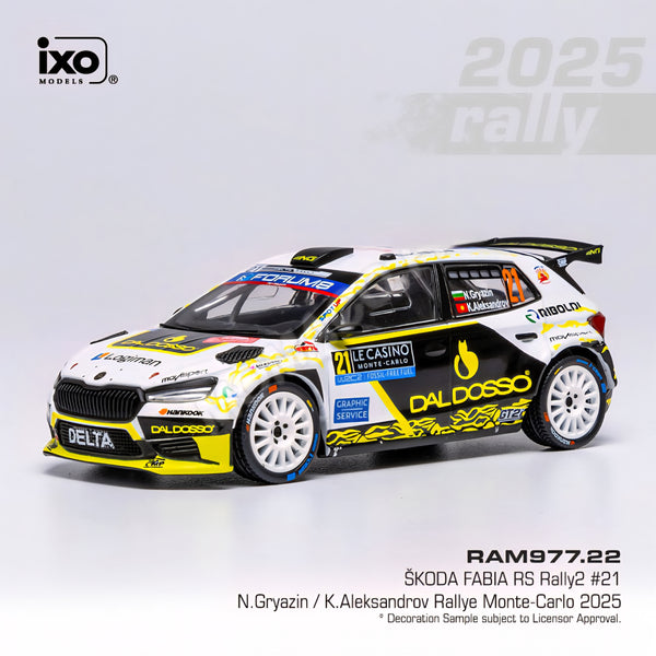 1/43 KIT SKODA FABIA R5 Rally Montecarlo 2019 Rovanpera KIT 1/43 KIT SKODA FABIA R5 Rally Montecarlo 2019 Rovanpera KIT