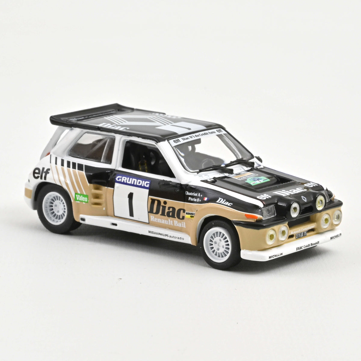 RENAULT 5 R5 MAXI TURBO N° 4 ASTURIAS 1986 par IXO ALTAYA au 1/18 EUR