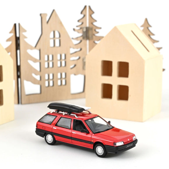 Renault 21 Nevada 1989 Red With Accessories 1/43 NOREV 512133