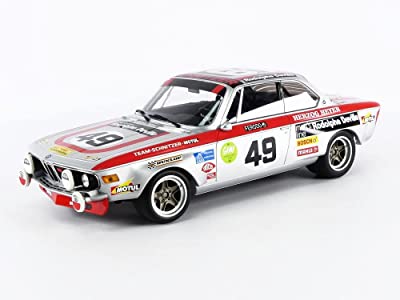 BMW 2800 CS n° 10 24h Spa 1972 1/18 Minichamps 155722710