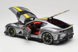 Ferrari 812 Competizione 2021 Grey 1/18 BBURAGO SIGNATURE 18-01647