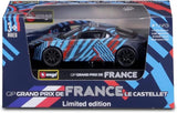 Alpine A110 Edition Spéciale Grand Prix de France Le Castellet 2022 1/43 BBURAGO 38037GP22