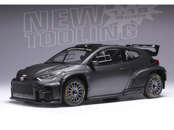 Toyota Yaris GR Rally2 2024 Gris 1/18 IXO 18CMC210.22