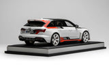 Audi A6 RS6 GT Avant Arkona White 1/18 MOTORHELIX MH032AW