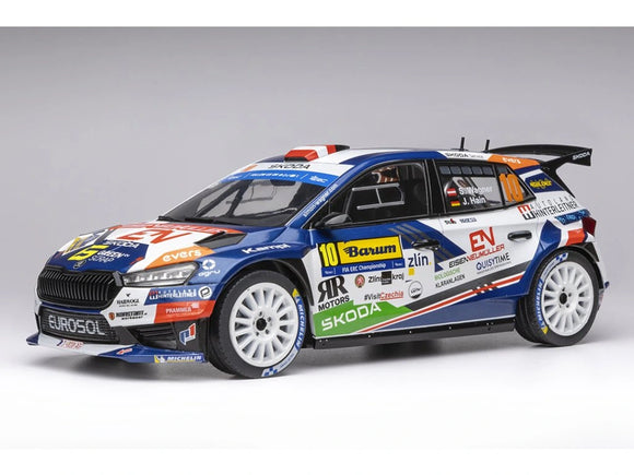 Skoda Fabia Rally2 #10 Rallye WM Barum 2024 1/18 IXO 18RMC221.22