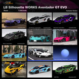  Lamborghini Aventador LB Silhouette Works GT Evo " Zero Fighter Grey " 1/18 IVY