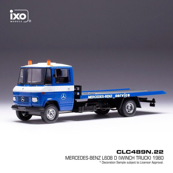 Mercëdes-Benz L608D 1980 Bleu 1/43 IXO CLC489N.22